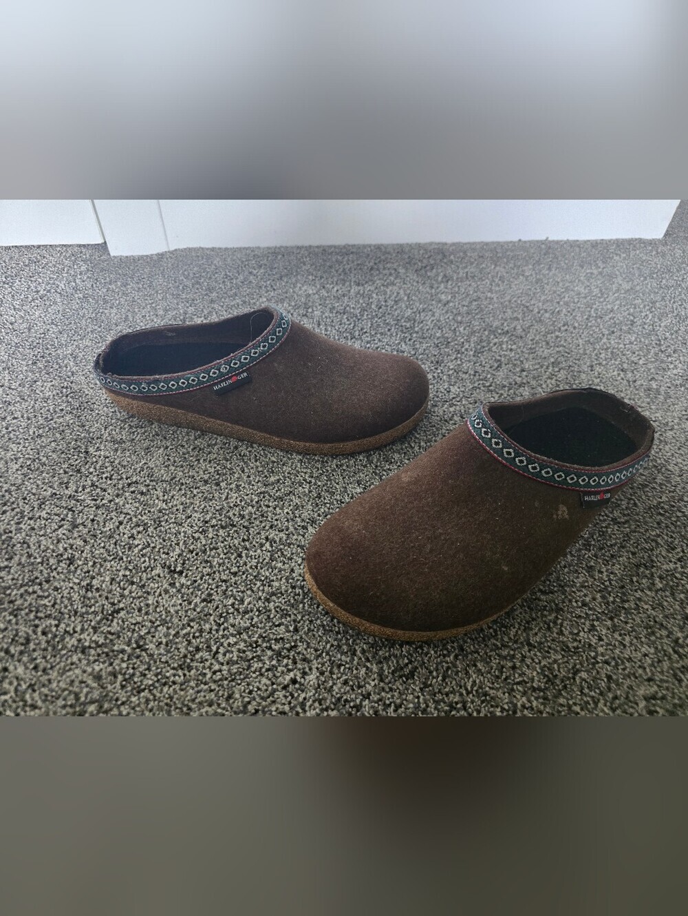 Haflinger Slip On Moccasins Brown men's size 12-13 (46)